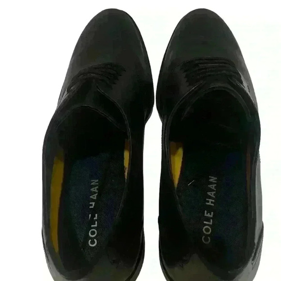 Cole Haan mens Hawthorne Plain Oxford Black Leather Size 11 M - Picture 10 of 11